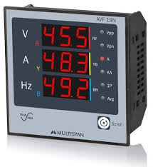 Đồng hồ đo điện áp, dòng điện & tần số